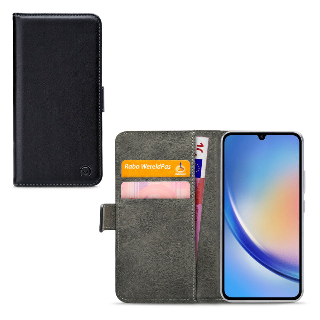 Mobilize Classic Gelly Wallet Book Case Samsung Galaxy A34 5G Black