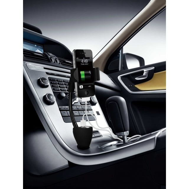Technaxx Te06 Technaxx Active Car Holder & Charger Black