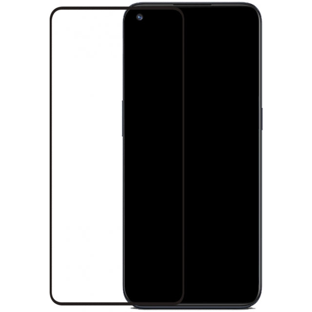 Mobilize Edge-To-Edge Glass Screen Protector Oneplus Nord N100/Ce 2 Lite 5G Black Edge Glue