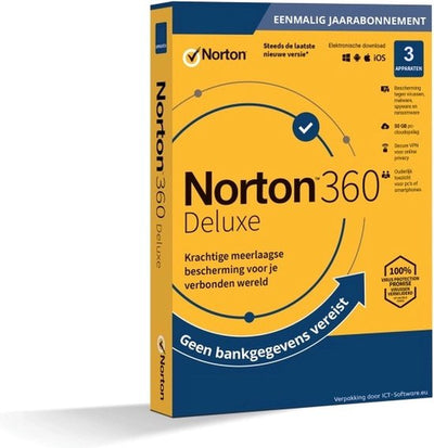 Norton 360 Deluxe - 3 Apparaten