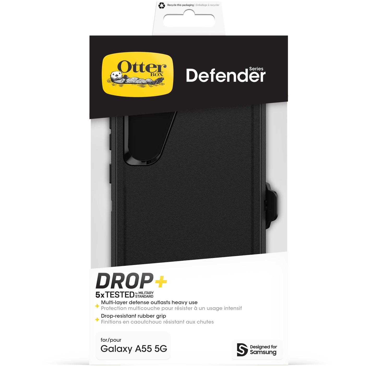 Otterbox Defender Series Screenless Edition Samsung Galaxy A55 5G Black
