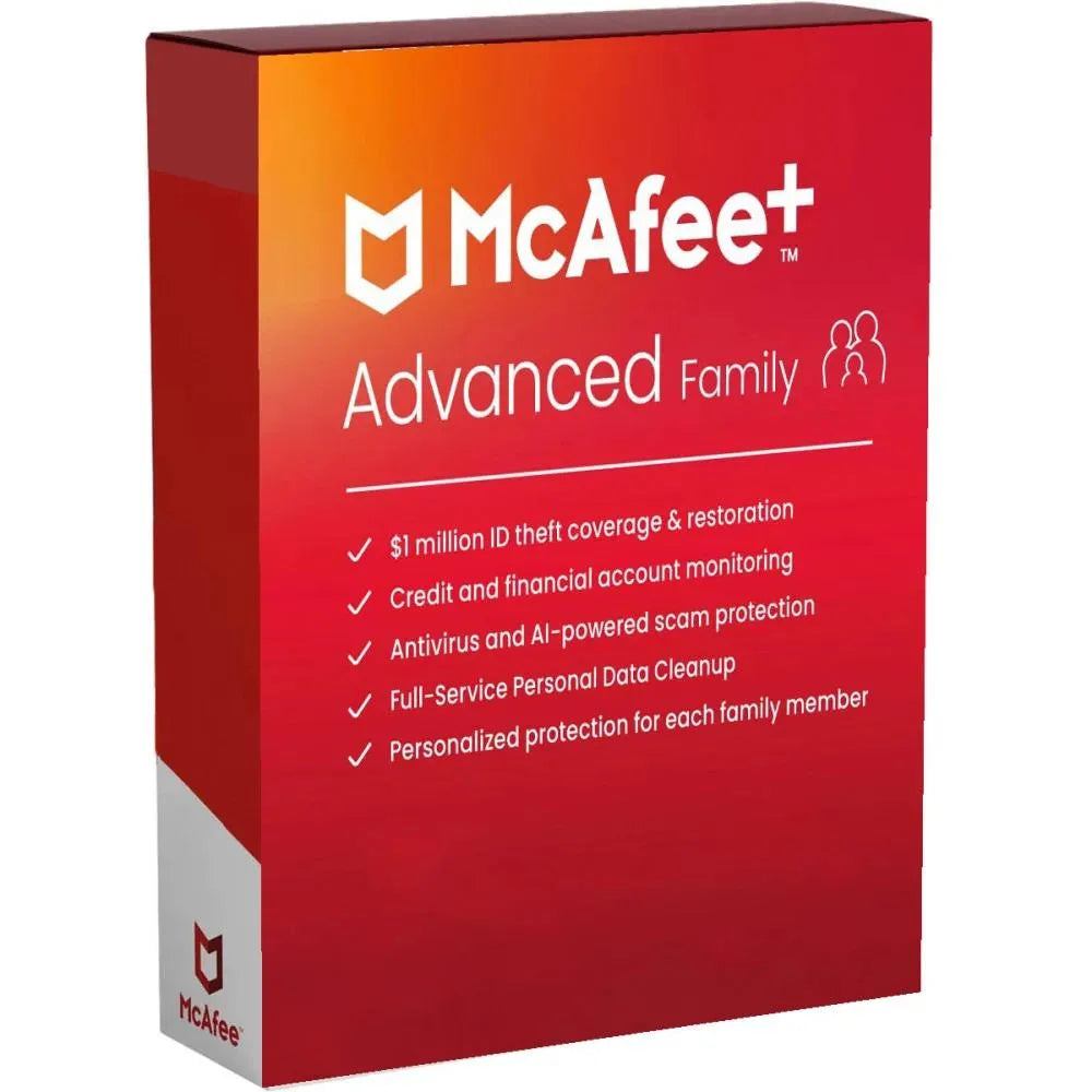 McAfee+ Advanced Family - Onbeperkt Apparaten
