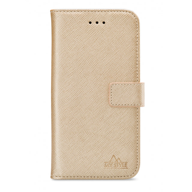 My Style Flex Wallet For Samsung Galaxy J6 2018 Gold