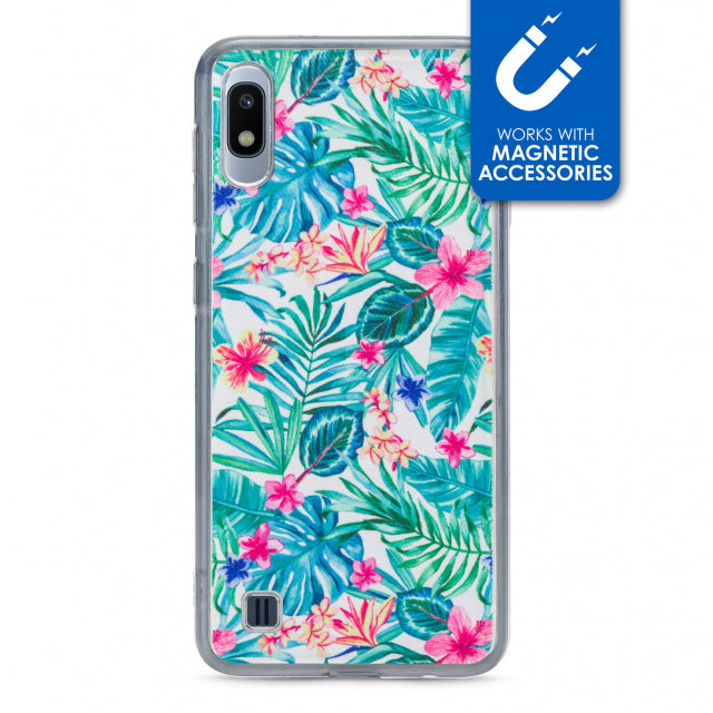 My Style Magneta Case For Samsung Galaxy A10 White Jungle