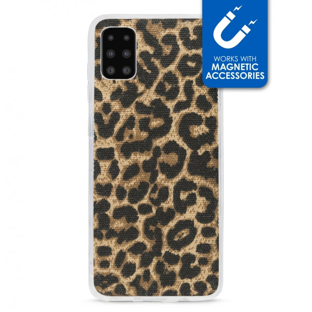 My Style Magneta Case For Samsung Galaxy A51 Leopard