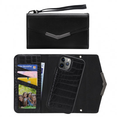 Mobilize 2In1 Elegant Magnet Clutch Apple Iphone 11 Pro Black Croco
