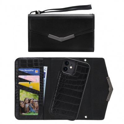 Mobilize 2In1 Elegant Magnet Clutch Apple Iphone 12 Mini Black Croco