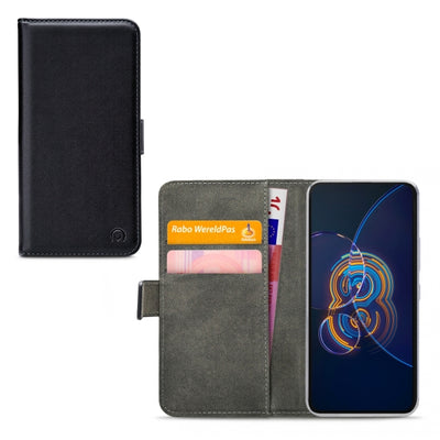Mobilize Classic Gelly Wallet Book Case Asus Zenfone 8 Flip Black