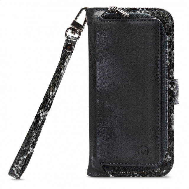 Mobilize 2In1 Magnet Zipper Case Apple Iphone 13 Pro Black/Snake