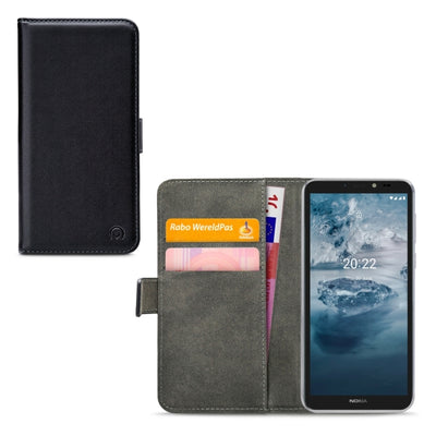 Mobilize Classic Gelly Wallet Book Case Nokia C2 2E Black