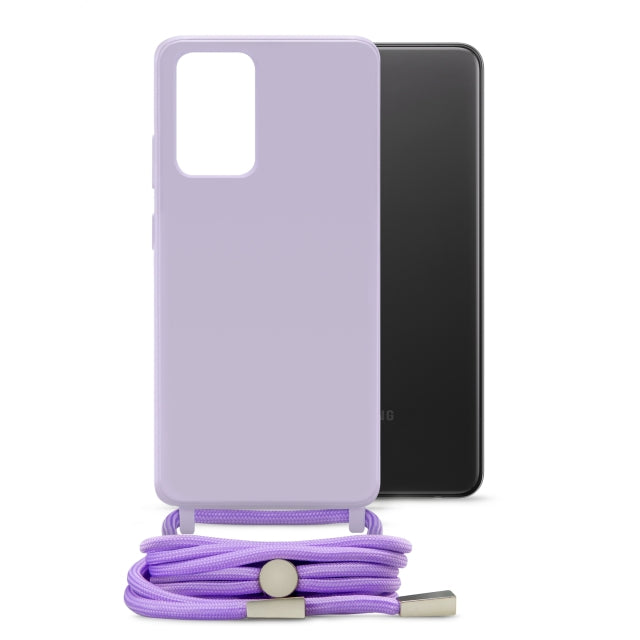 Mobilize Lanyard Gelly Case For Samsung Galaxy A32 4G Pastel Purple