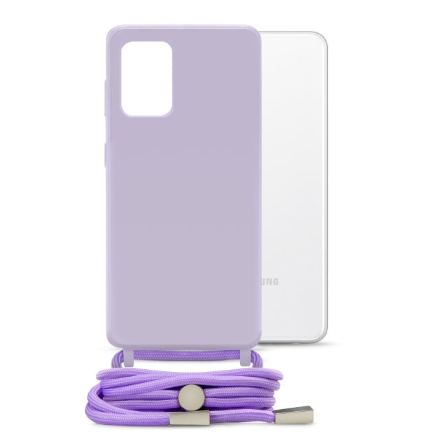 Mobilize Lanyard Gelly Case For Samsung Galaxy A32 5G Pastel Purple