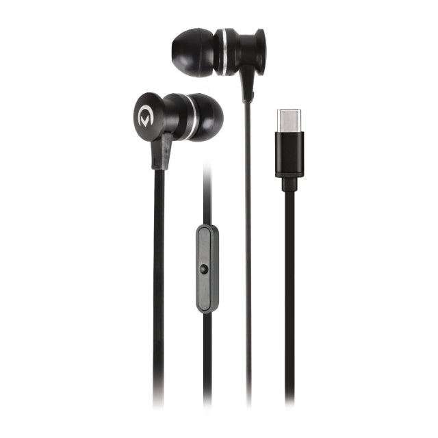 Mobilize In-Ear Stereo Headset With Remote Usb-C Black