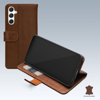 Mobilize Leather Wallet Samsung Galaxy A34 5G Brown