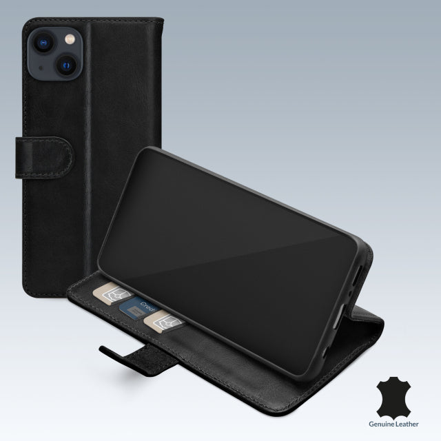 Mobilize Leather Wallet Apple Iphone 13 Mini Black