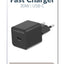 Mobilize Wall Charger Usb-C Gan 30W With Pd/Pps Black