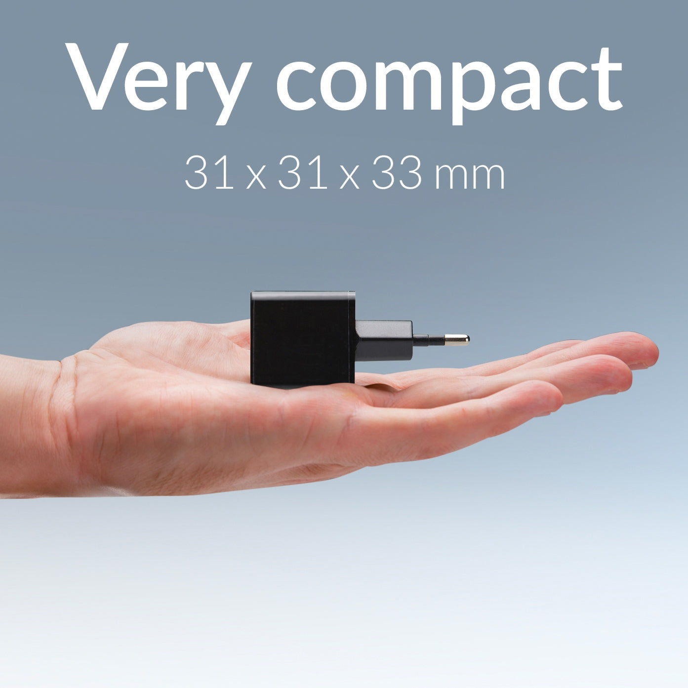 Mobilize Wall Charger Usb-C Gan 30W With Pd/Pps Black