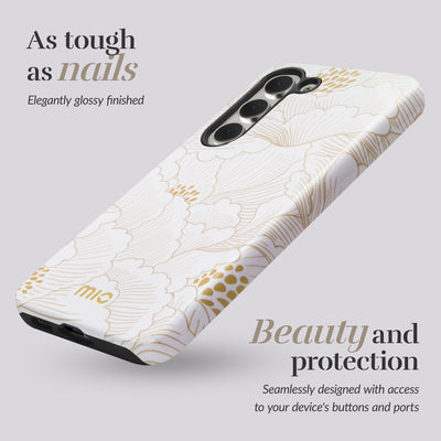 Mio By Mobilize Mio White Roses Magsafe Compatible For Samsung A55 5G