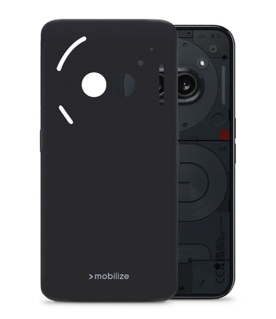 Mobilize Rubber Gelly Case Nothing Phone (2A) Matt Black