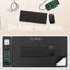 Mobilize Pu Leather Desk Mat With Magnetic Wireless Charger 15W Black