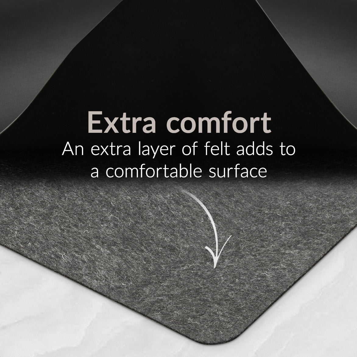 Mobilize Pu Leather Desk Mat With Magnetic Wireless Charger 15W Black