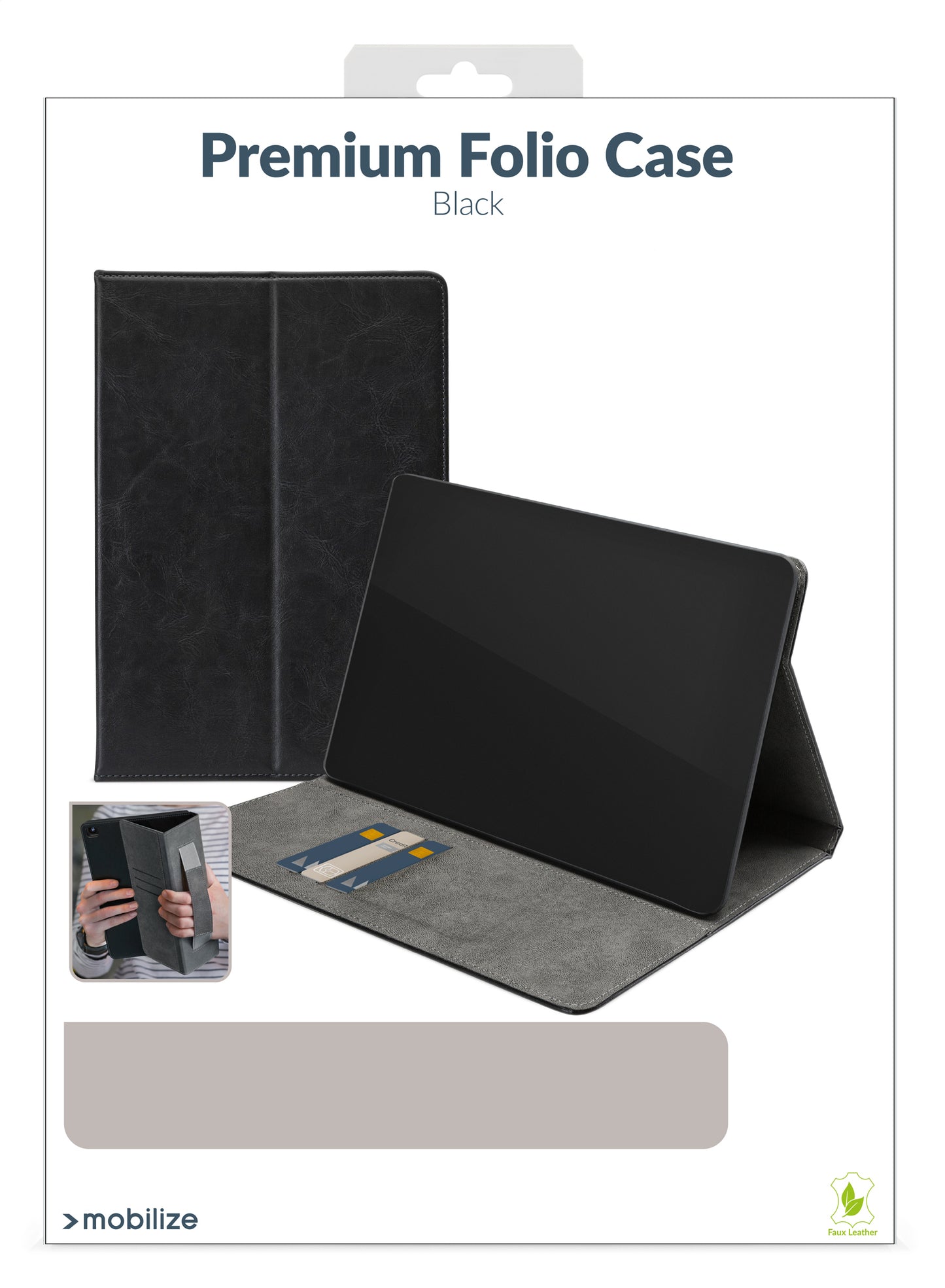 Mobilize Premium Folio Case Apple Ipad Pro 11 (2024) Black