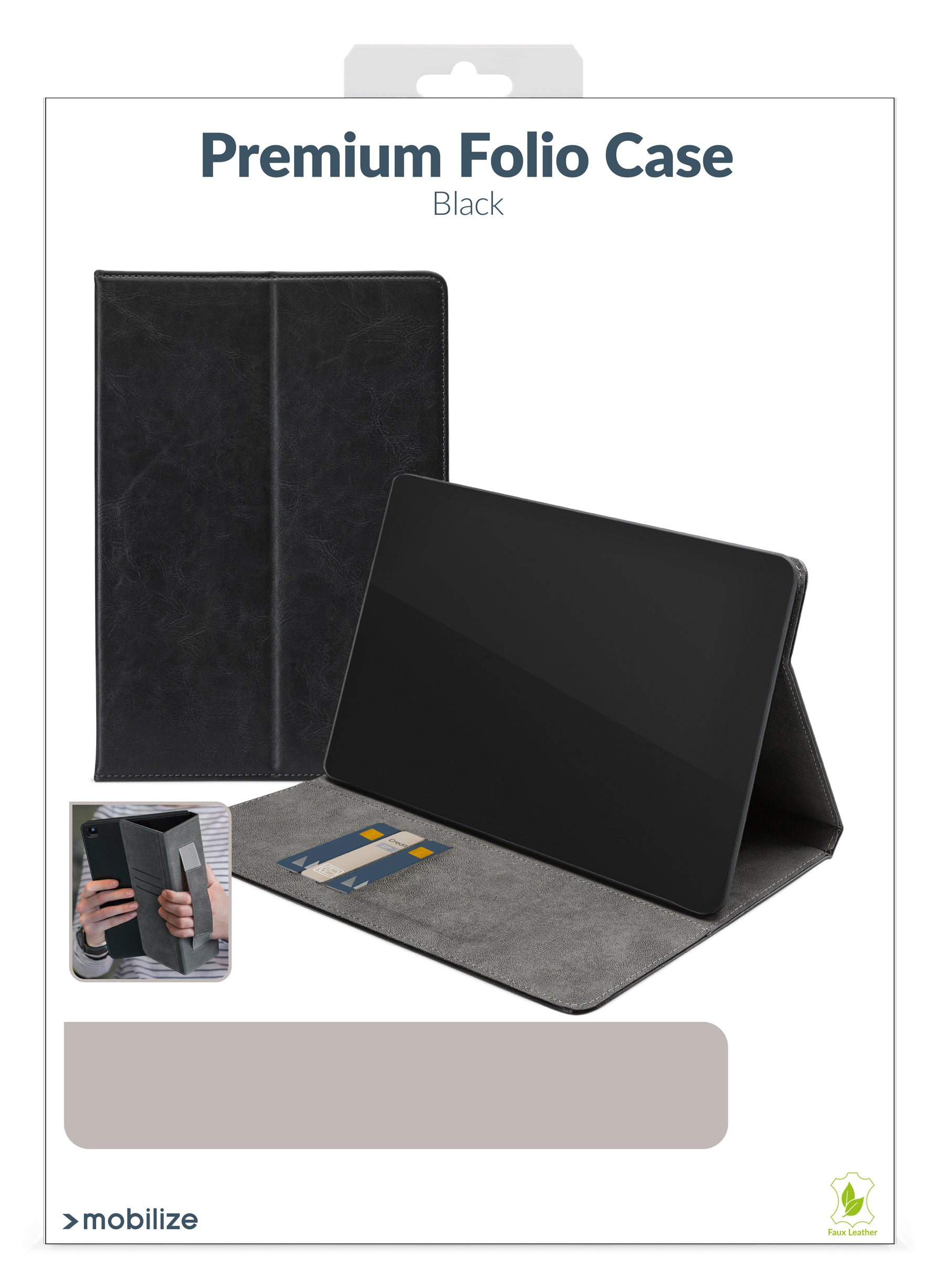 Mobilize Premium Folio Case Apple Ipad Pro 13 (2024) Black