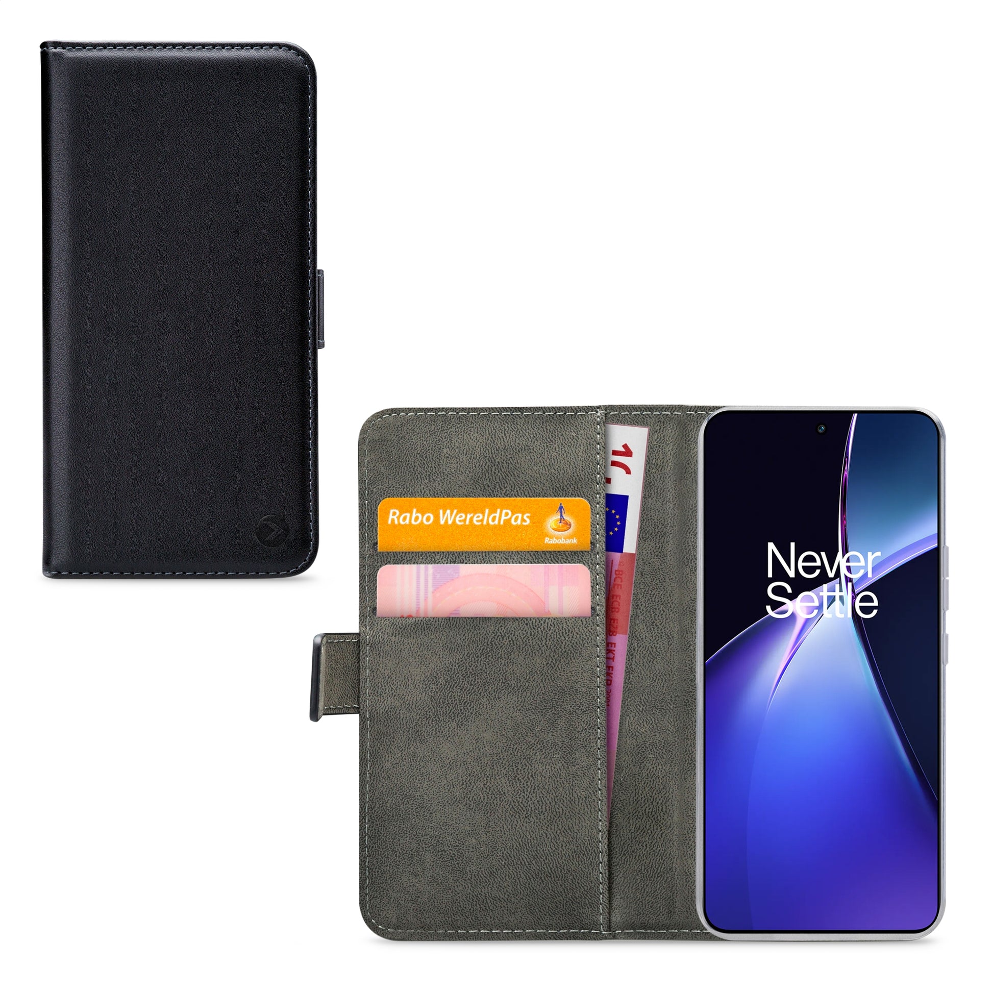 Mobilize Classic Gelly Wallet Book Case Oneplus Nord Ce4 Black