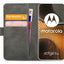Mobilize Classic Gelly Wallet Book Case Motorola Edge 50 Ultra Black