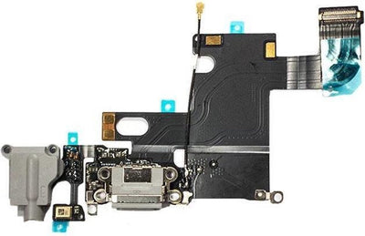 Charger Connector Microphone Flex Apple IPhone 6 / 6G - Wit