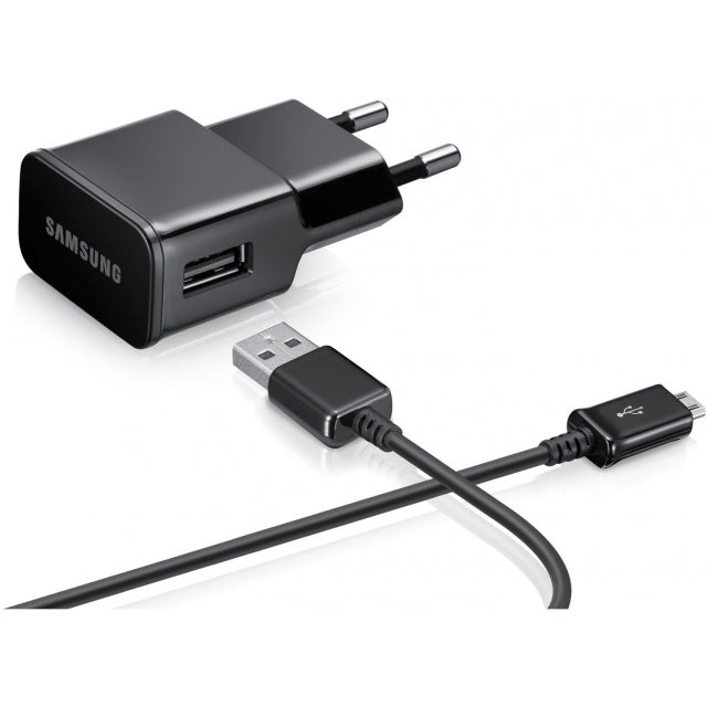 Samsung Eta-U90Ebeg Samsung Travel Charger Micro Usb 2.0A Black Bulk