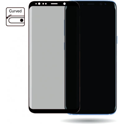 Mobilize Edge-To-Edge Glass Screen Protector Samsung Galaxy S8+ Black