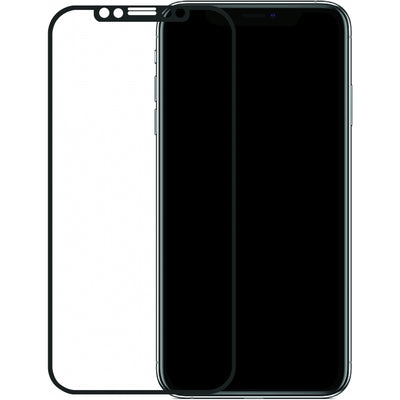 Mobilize Edge-To-Edge Glass Screen Protector Apple Iphone Xs Max/11 Pro Max Black Full Glue