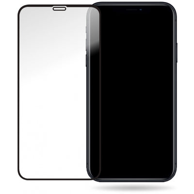 Mobilize Glass Screen Protector - Black Frame - Apple Iphone Xr/11