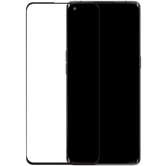 Mobilize Edge-To-Edge Glass Screen Protector Oppo Find X2 Black Edge Glue