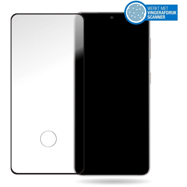Mobilize Glass Screen Protector - Black Frame - Samsung Galaxy S21+