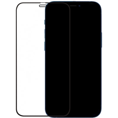 Mobilize Edge-To-Edge Glass Screen Protector Apple Iphone 12 Mini Black Full Glue