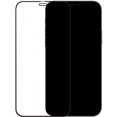 Mobilize Edge-To-Edge Glass Screen Protector Apple Iphone 12 Pro Max Black Full Glue