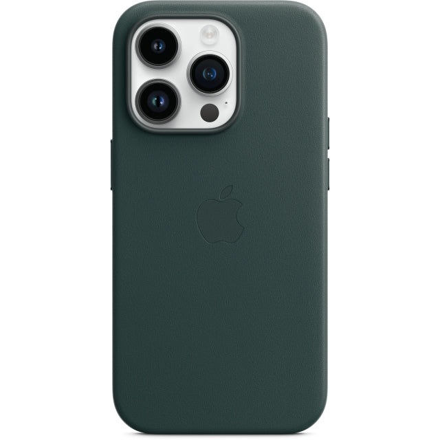 Apple Mpph3Zm/A Apple Leather Case With Magsafe Iphone 14 Pro Forest Green