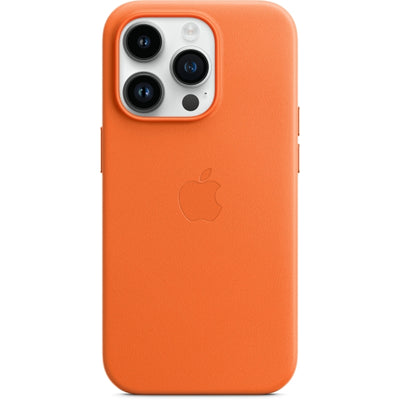 Apple Mppl3Zm/A Apple Leather Case With Magsafe Iphone 14 Pro Orange