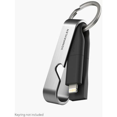 Vonmählen High Six 6In1 Fast Charging Cable Black/Silver