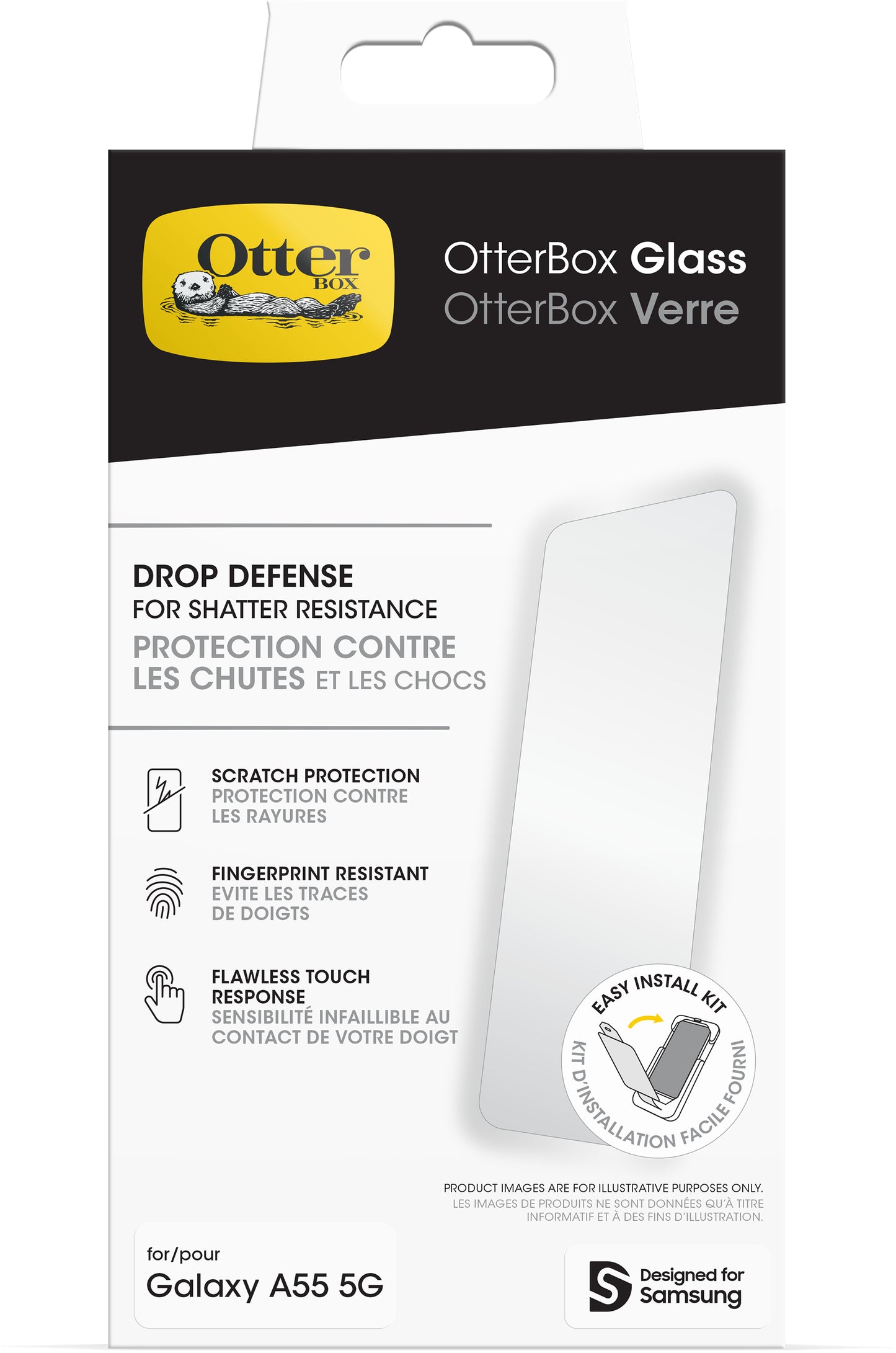 Otterbox Glass Screen Protector Samsung Galaxy A55 5G Clear