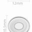 Xccess Silicon Replacement Ear Tips For Airpod Pro 1/2 Size S (1 Pair) White