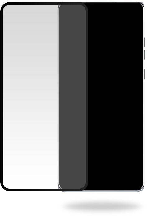 Mobilize Edge-To-Edge Glass Screen Protector Motorola Edge 50 Fusion Edge Glue