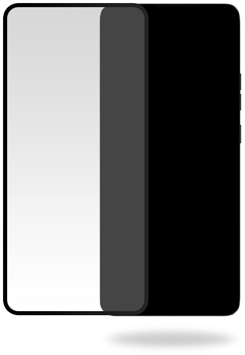 Mobilize Edge-To-Edge Glass Screen Protector Motorola Edge 50 Pro Edge Glue