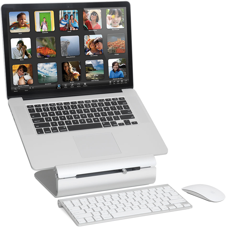 Rain Design Ilevel2 Adjustable Laptop Stand Space Grey