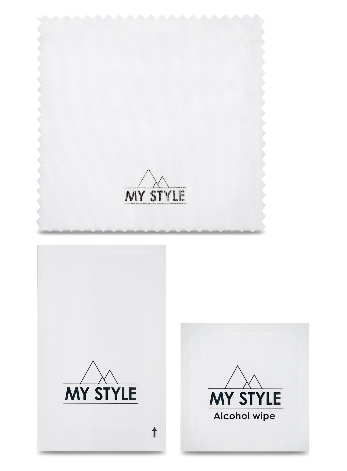 My Style Tempered Glass Screen Protector For Apple Iphone 15 Plus/16 Plus Clear (10-Pack)