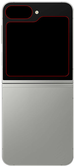 Mobilize Glass Screen Protector Samsung Galaxy Z Flip6 (Outer Display + Camera)