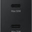 Samsung Ep-T5020Xbegeu Samsung Usb-C Pd Wall Charger 50W + Usb-C Cable Black