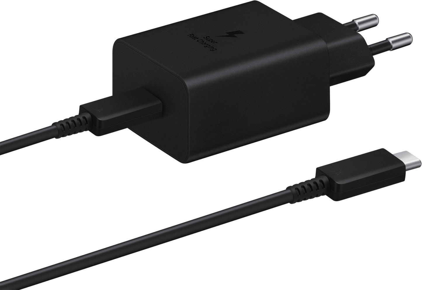 Samsung Ep-T4511Xbegeu Samsung Usb-C Pd Wall Charger 45W + Usb-C Cable Black
